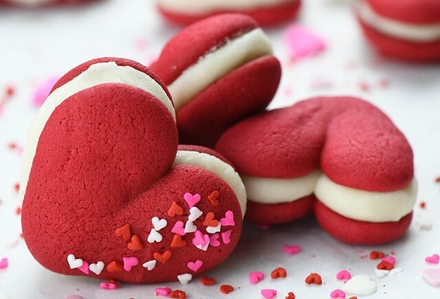 Valentine's Day is all about LOVE, so these sweet and vibrant red desserts recipes say it best! Read on to see these delectable red treats, which include cakes, cookies, and even milkshakes!